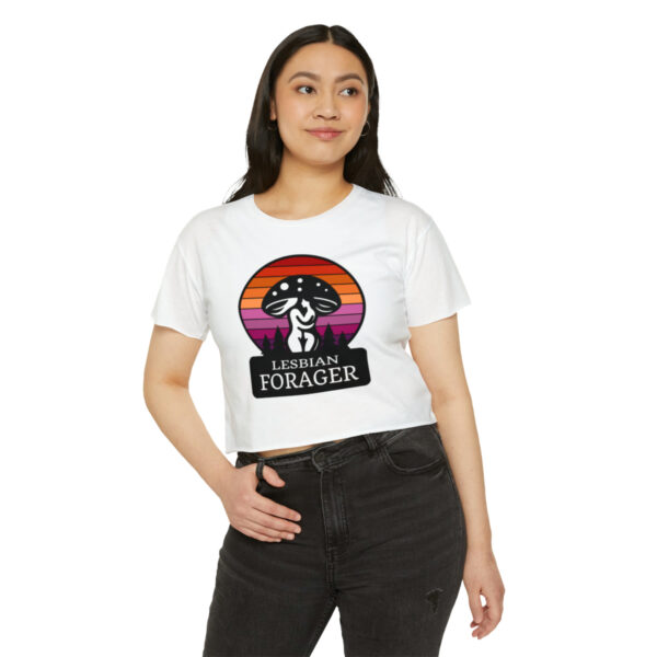 Women's Festival Crop Top - Lesbian Forager - Image 9