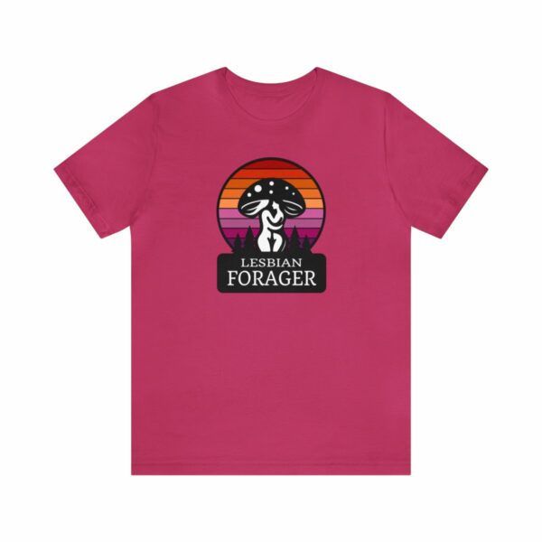 Lesbian Forager Jersey Short Sleeve Tee - Image 98