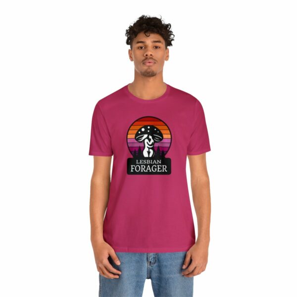 Lesbian Forager Jersey Short Sleeve Tee - Image 101