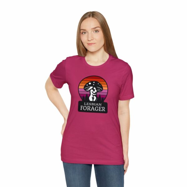 Lesbian Forager Jersey Short Sleeve Tee - Image 102