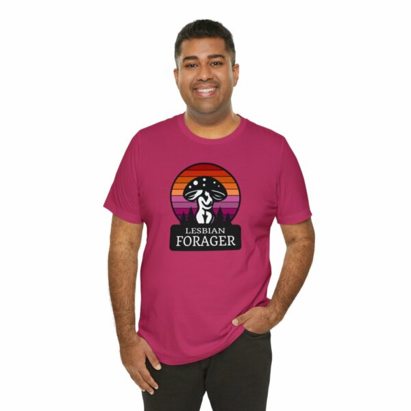 Lesbian Forager Jersey Short Sleeve Tee - Image 104