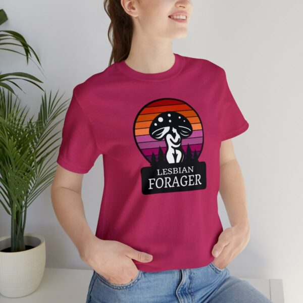 Lesbian Forager Jersey Short Sleeve Tee - Image 105