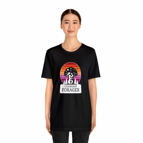 Lesbian Forager Jersey Short Sleeve Tee - Image 40
