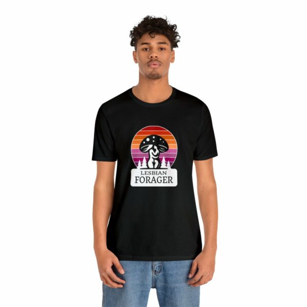 Lesbian Forager Jersey Short Sleeve Tee - Image 41