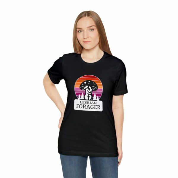 Lesbian Forager Jersey Short Sleeve Tee - Image 42