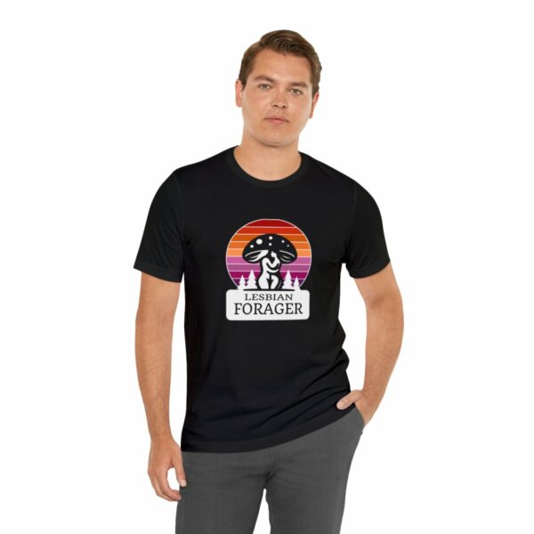 Lesbian Forager Jersey Short Sleeve Tee - Image 43