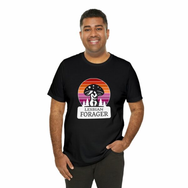 Lesbian Forager Jersey Short Sleeve Tee - Image 44