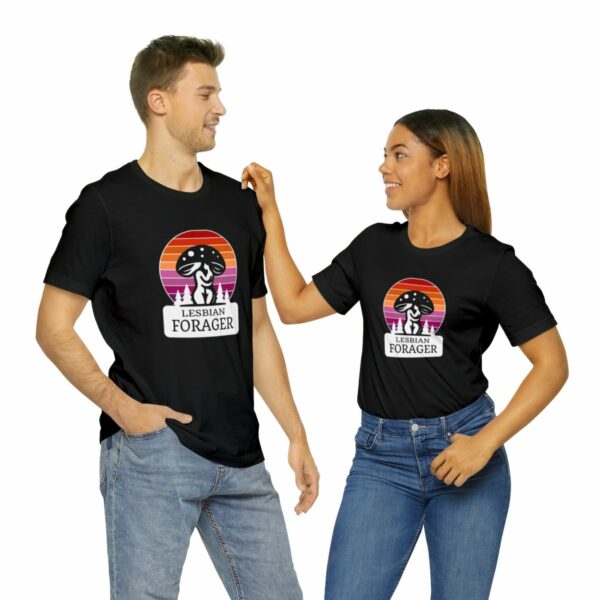 Lesbian Forager Jersey Short Sleeve Tee - Image 46
