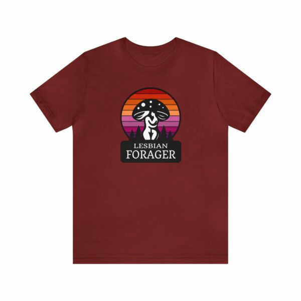 Lesbian Forager Jersey Short Sleeve Tee - Image 146