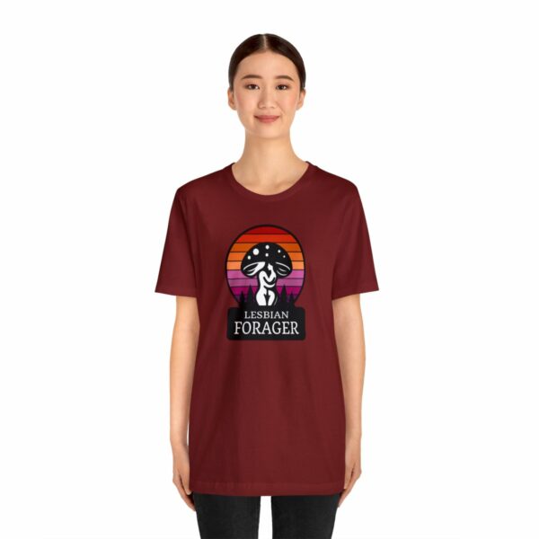 Lesbian Forager Jersey Short Sleeve Tee - Image 148
