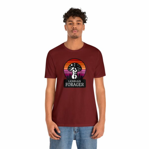 Lesbian Forager Jersey Short Sleeve Tee - Image 149