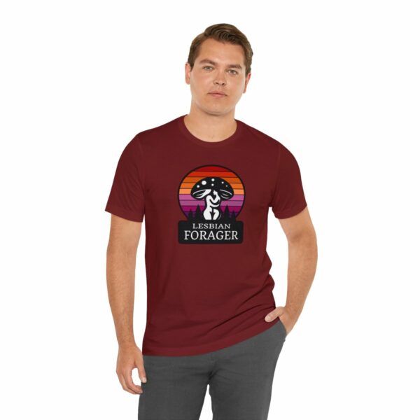 Lesbian Forager Jersey Short Sleeve Tee - Image 151