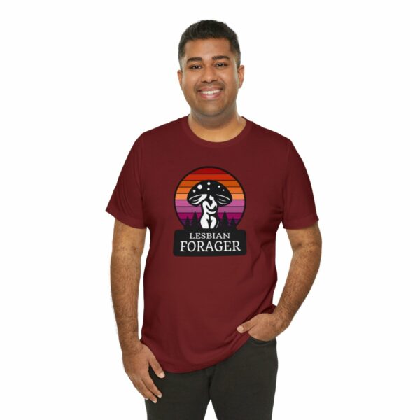 Lesbian Forager Jersey Short Sleeve Tee - Image 152
