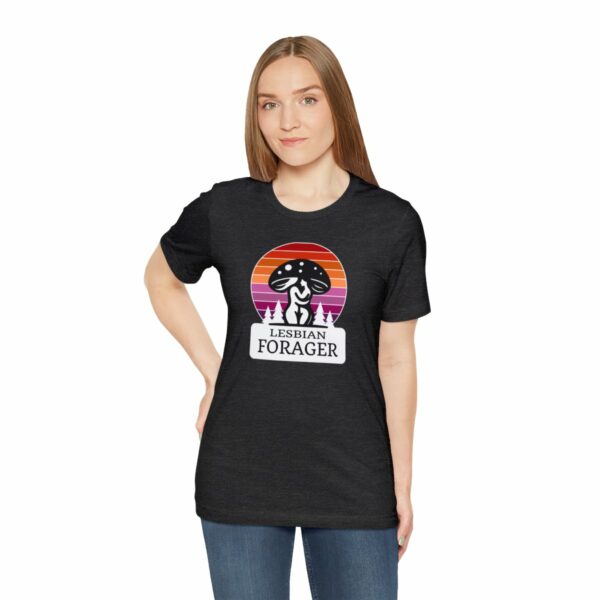 Lesbian Forager Jersey Short Sleeve Tee - Image 66