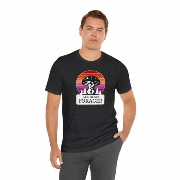 Lesbian Forager Jersey Short Sleeve Tee - Image 67
