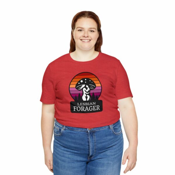 Lesbian Forager Jersey Short Sleeve Tee - Image 133