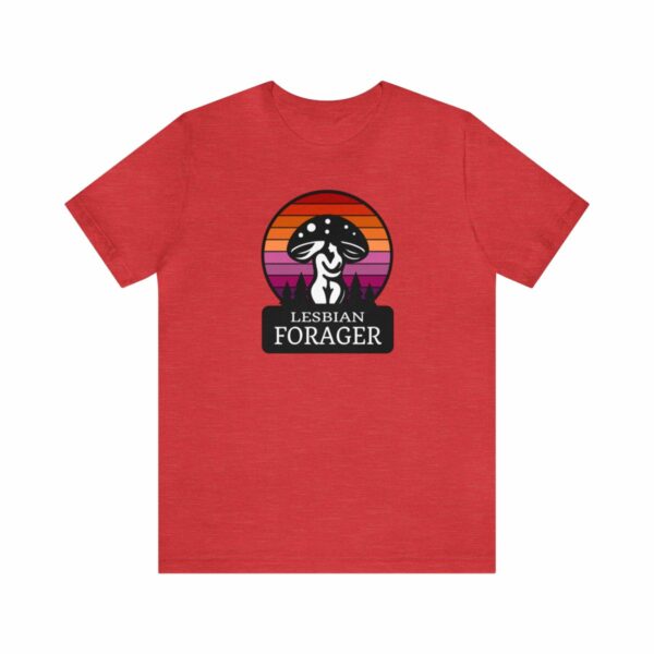 Lesbian Forager Jersey Short Sleeve Tee - Image 134