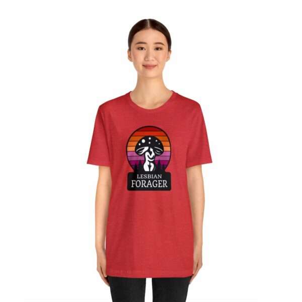 Lesbian Forager Jersey Short Sleeve Tee - Image 136