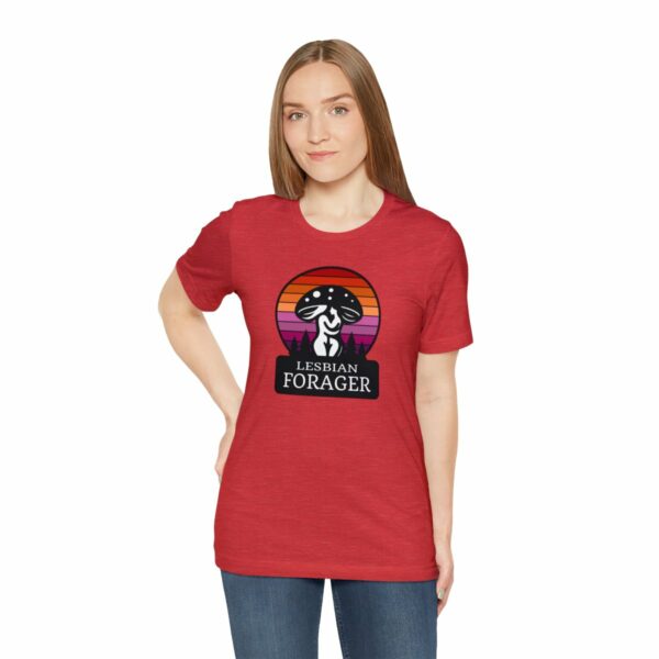 Lesbian Forager Jersey Short Sleeve Tee - Image 138