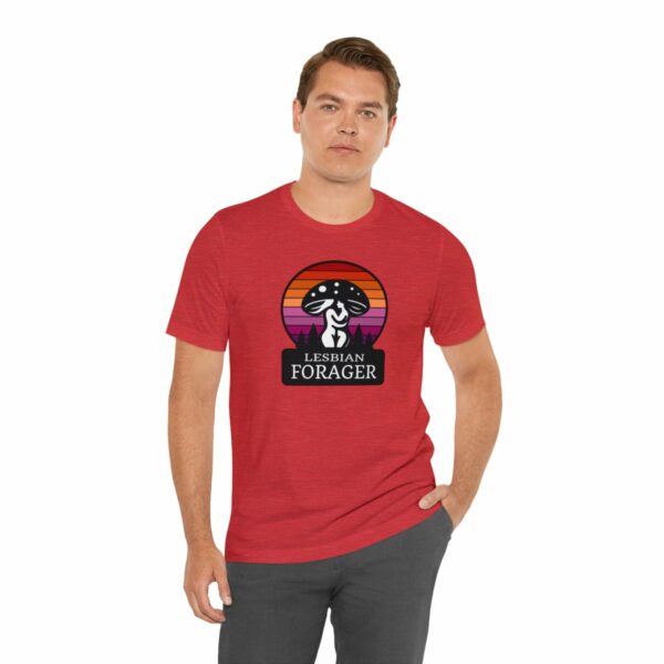 Lesbian Forager Jersey Short Sleeve Tee - Image 139