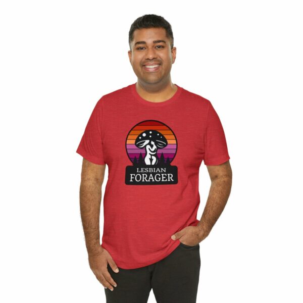 Lesbian Forager Jersey Short Sleeve Tee - Image 140