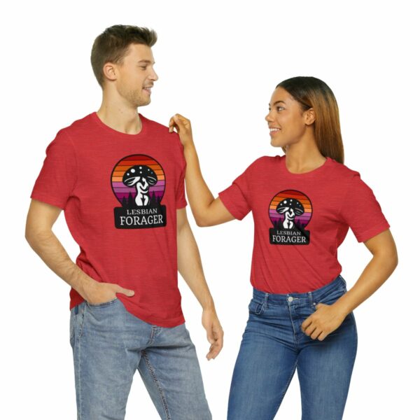 Lesbian Forager Jersey Short Sleeve Tee - Image 142