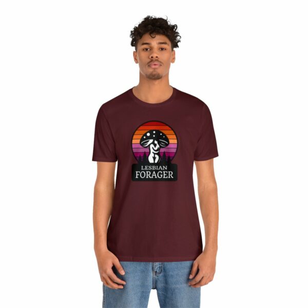 Lesbian Forager Jersey Short Sleeve Tee - Image 113