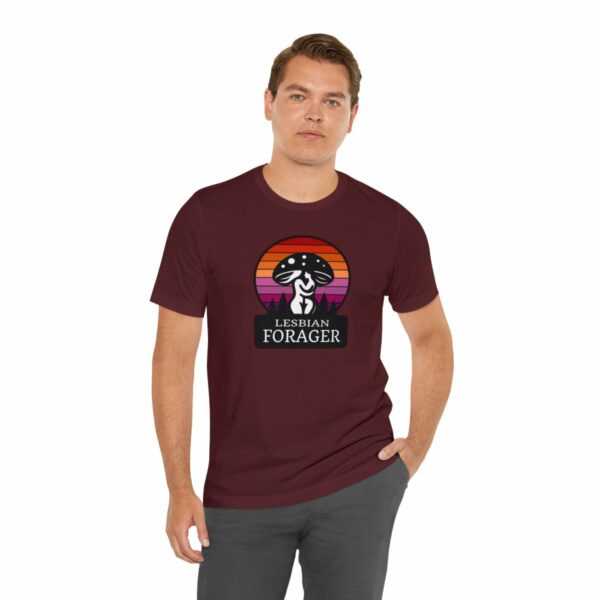 Lesbian Forager Jersey Short Sleeve Tee - Image 115