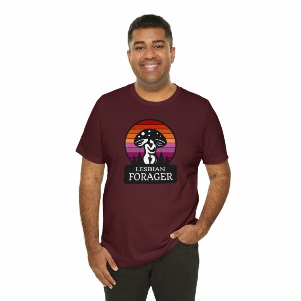 Lesbian Forager Jersey Short Sleeve Tee - Image 116