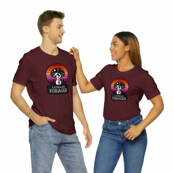 Lesbian Forager Jersey Short Sleeve Tee - Image 118