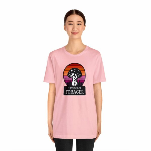 Lesbian Forager Jersey Short Sleeve Tee - Image 124