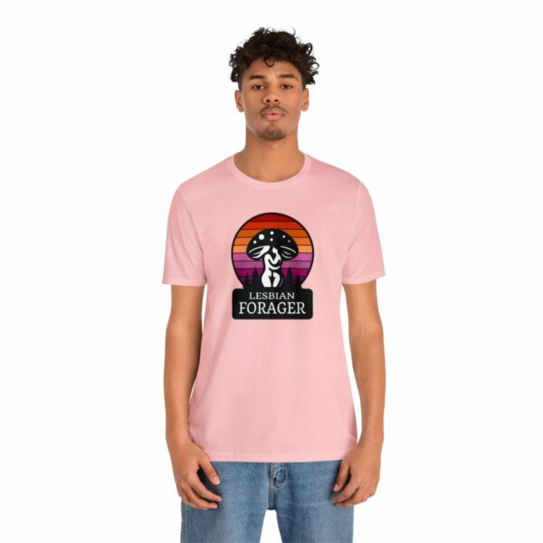Lesbian Forager Jersey Short Sleeve Tee - Image 125