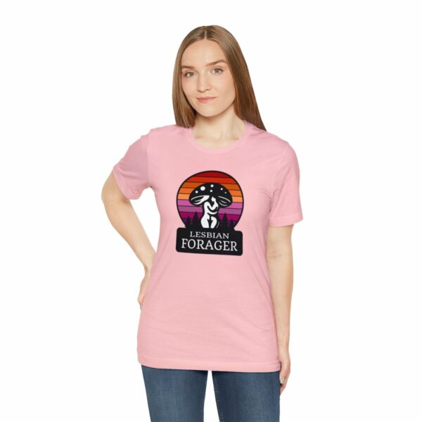 Lesbian Forager Jersey Short Sleeve Tee - Image 126