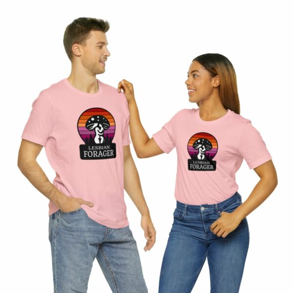 Lesbian Forager Jersey Short Sleeve Tee - Image 130
