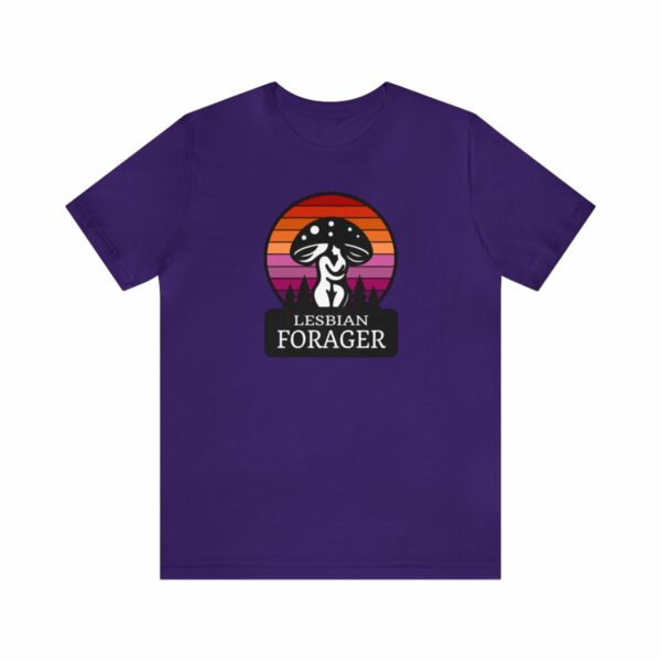 Lesbian Forager Jersey Short Sleeve Tee - Image 86