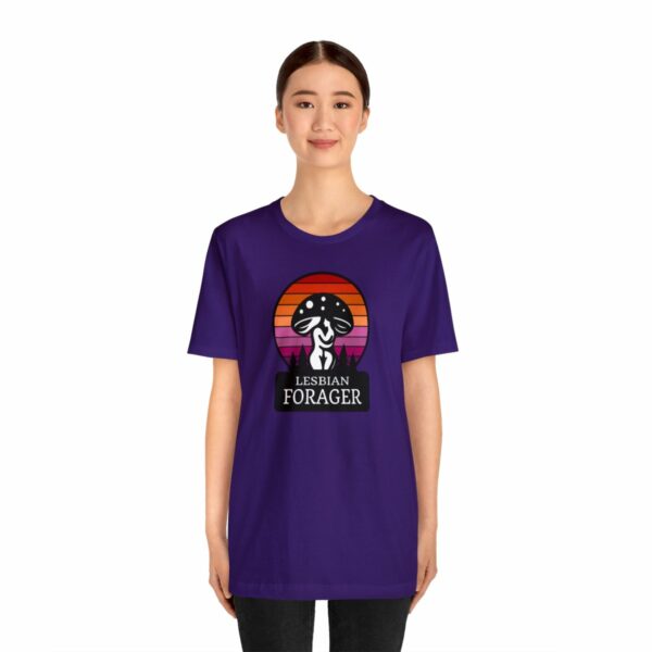 Lesbian Forager Jersey Short Sleeve Tee - Image 88