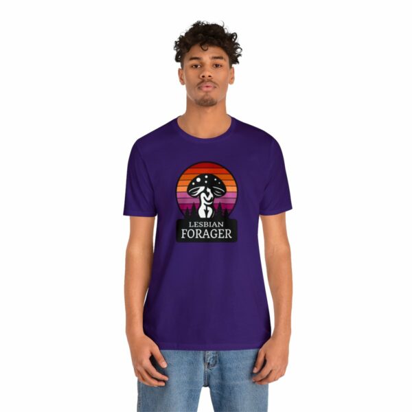 Lesbian Forager Jersey Short Sleeve Tee - Image 89