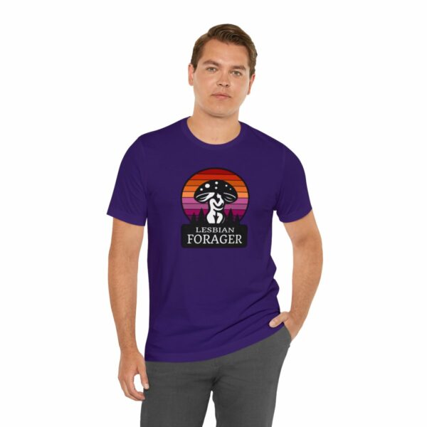 Lesbian Forager Jersey Short Sleeve Tee - Image 91
