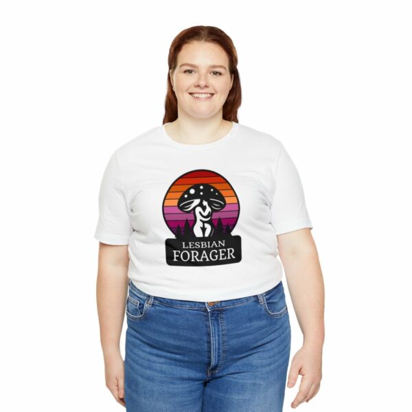 Lesbian Forager Jersey Short Sleeve Tee - Image 13