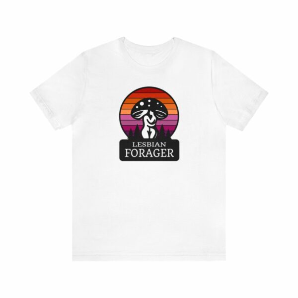 Lesbian Forager Jersey Short Sleeve Tee - Image 14