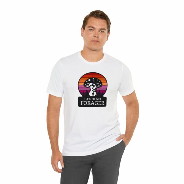 Lesbian Forager Jersey Short Sleeve Tee - Image 19
