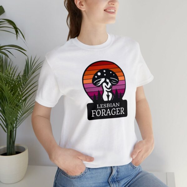 Lesbian Forager Jersey Short Sleeve Tee - Image 21