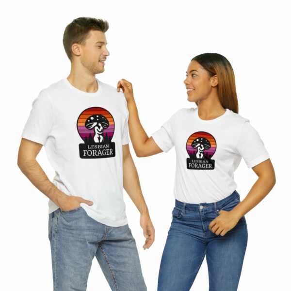 Lesbian Forager Jersey Short Sleeve Tee - Image 22