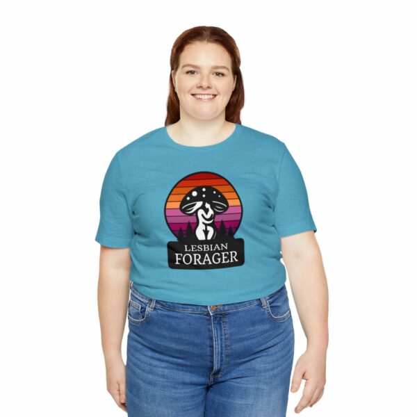 Lesbian Forager Jersey Short Sleeve Tee - Image 73