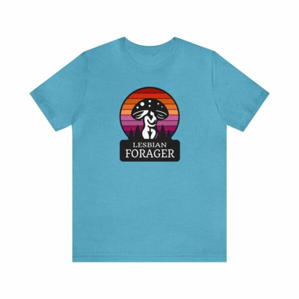 Lesbian Forager Jersey Short Sleeve Tee - Image 74