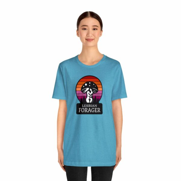 Lesbian Forager Jersey Short Sleeve Tee - Image 76