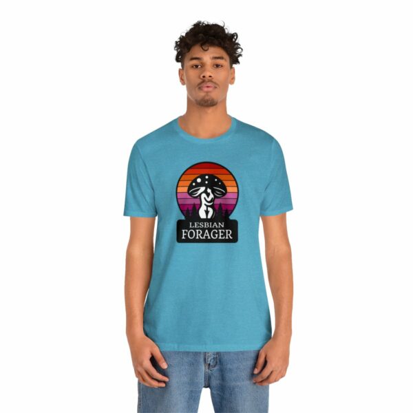 Lesbian Forager Jersey Short Sleeve Tee - Image 77