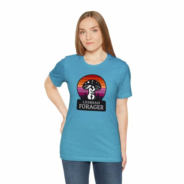 Lesbian Forager Jersey Short Sleeve Tee - Image 78