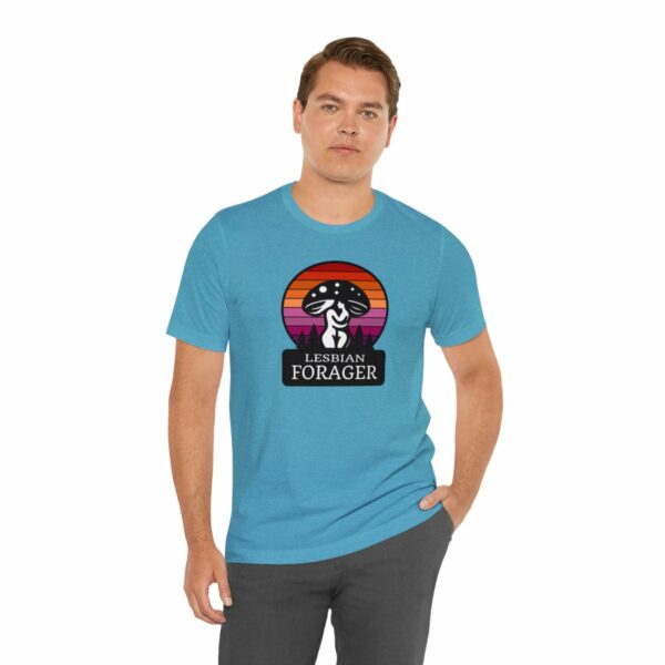 Lesbian Forager Jersey Short Sleeve Tee - Image 79