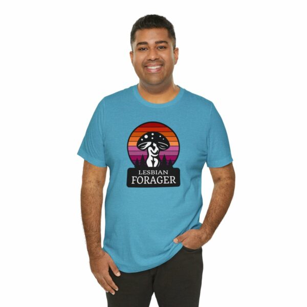 Lesbian Forager Jersey Short Sleeve Tee - Image 80